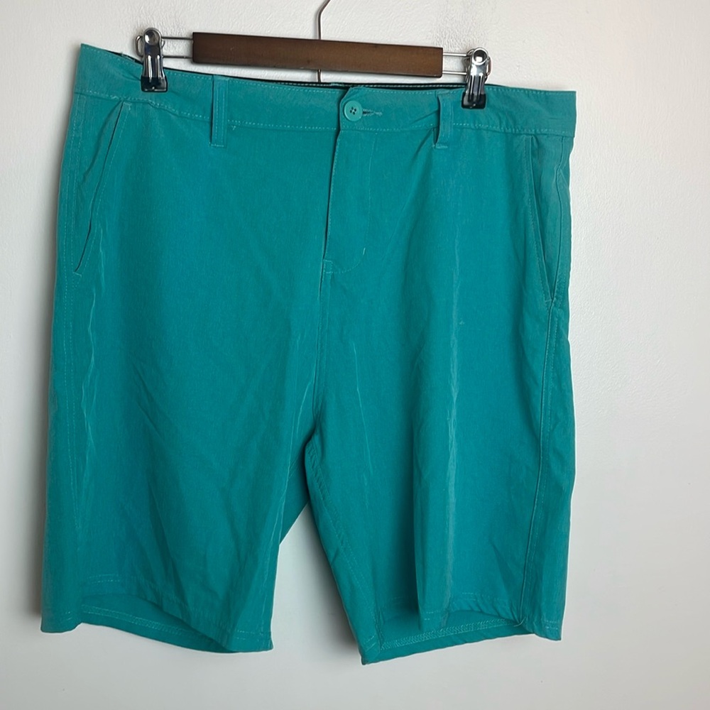 Men’s U.S Apparel Dress Shorts Color Turquoise Size 36